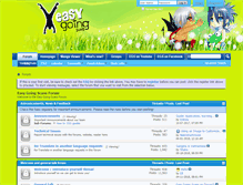 Tablet Screenshot of forum.egscans.com